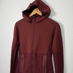 Smartwool Women's Maroon Full-Zip Hoodie